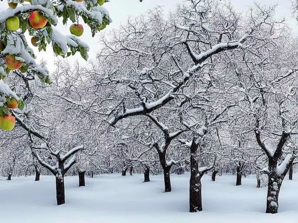 مدیریت زمستانه، پایه تولید سالم و پربازده در باغ‌های میوه