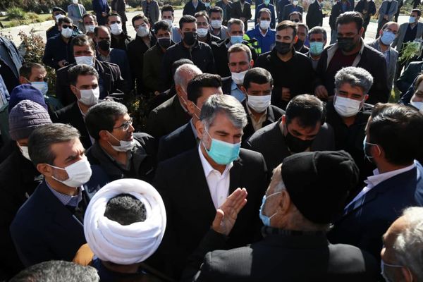 پروژه های خدماتی و زیربنایی شهرستان خدابنده با حضور وزیر جهاد کشاورزی بازدید و کلنگ زنی شد