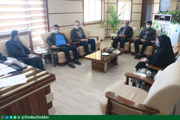نشست رییس سازمان جهاد کشاورزی استان قزوین با مسؤول حسابرسی دیوان محاسبات