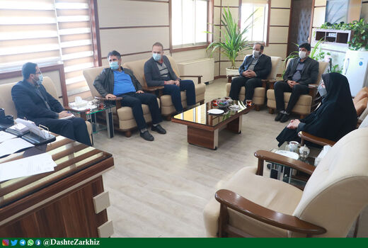 نشست رییس سازمان جهاد کشاورزی استان قزوین با مسؤول حسابرسی دیوان محاسبات