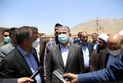 بازدید وزیر جهاد کشاورزی از مجتمع پرورش قارچ دکمه ای جونقان شهرستان فارسان 