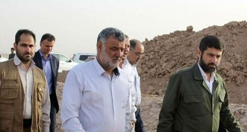 بازدید وزیر جهاد کشاورزی از عملیات مقابله با ریزگردها در اهواز