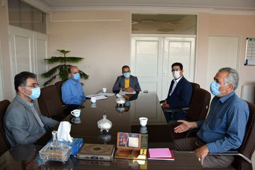 دیدار مدیر تعاون روستایی استان آذربایجان شرقی با فرماندار شهرستان عجب شیر