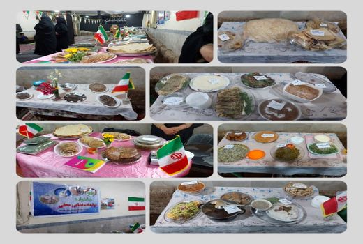 حضور زنان روستایی هندیجان در جشنواره غذای محلی