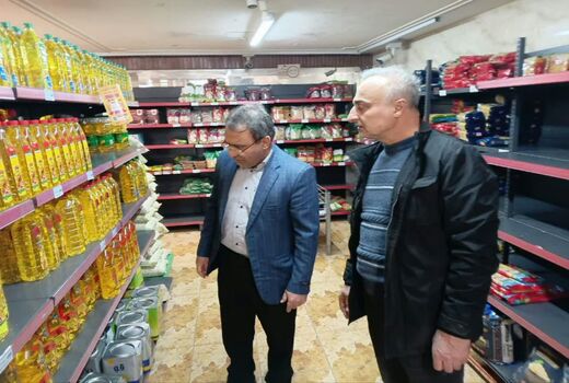 گشت نظارت بر عملکرد نانوایی ها و فروشگاه ها شهرستان البرز 