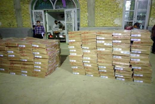 توزیع اقلام تنظیم بازار ماه رمضان در فیروزآباد 