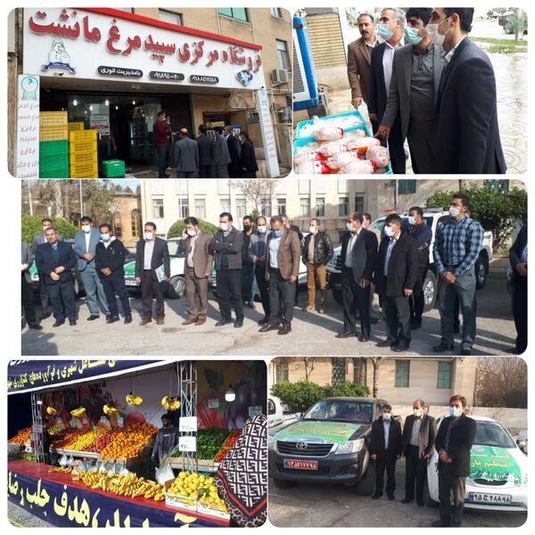 برگزاری مانور سراسری طرح عملیاتی و گشت نظارت و بازرسی محصولات کشاورزی در استان ایلام