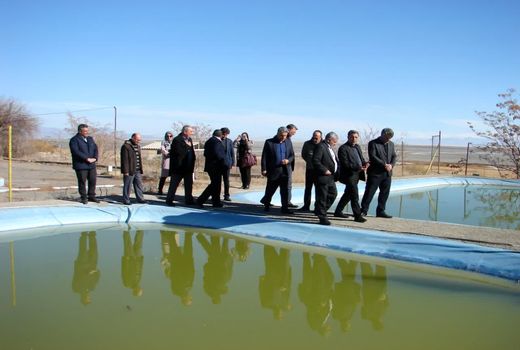 رئیس سازمان جهاد کشاورزی آذربایجان غربی مرکز تحقیقات آرتمیای کشور بازدید کرد