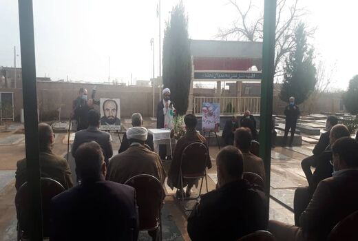 مراسم گرامیداشت سالروز شهادت سردار جهادگر شهید «شادلو» در زادگاهش برگزار شد