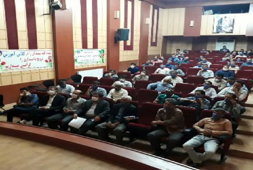 دوره آموزشی فنی و حرفه ای پرورش گوسفند در شهر آبگرم برگزار شد