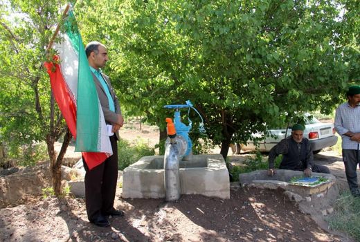 افتتاح  ۲ طرح انتقال آب در سطح 20 هکتار درخوسف