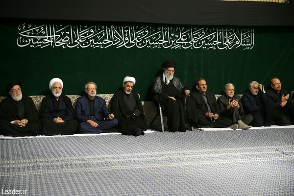 مراسم عزاداری حسینی (ع) در حسینیه امام خمینی(ره) برگزار شد