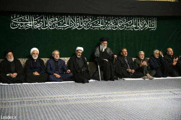 مراسم عزاداری حسینی (ع) در حسینیه امام خمینی(ره) برگزار شد