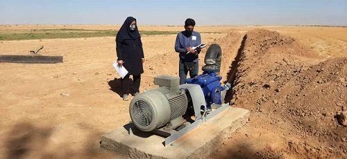 طرح نوین آبیاری "لینیر" در خرامه اجرا می شود