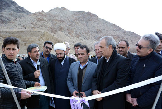 پروژه پایاب سد حاجیلر چای شهرستان جلفا افتتاح شد