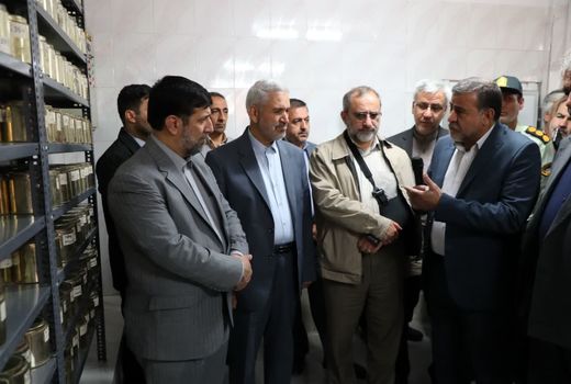 بازدید سرپرست وزارت جهاد کشاورزی از پردیس تحقیقاتی لوبیا در خمین