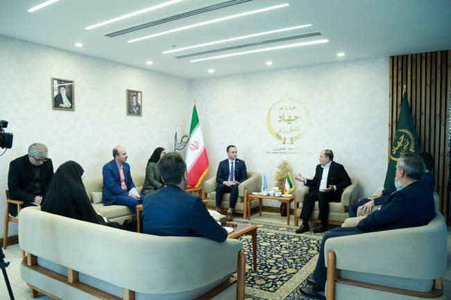  دیدار وزیر کشاورزی با نماینده فائو 