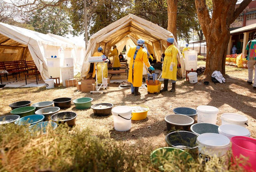 تلاش زیمبابوه برای مهار بیماری وبا 
