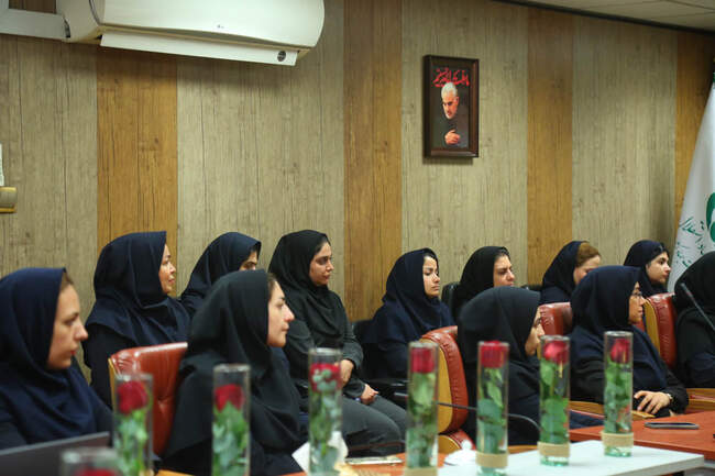 مراسم گرامیداشت روز زن در موسسه جهاد استقلال  