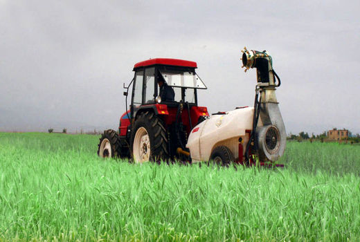 سم پاشی توربینی مصرف سم را 50 درصدی کاهش داد