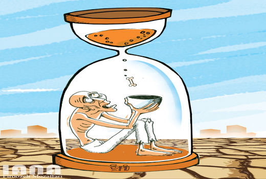 نرخ گرسنگی در جهان افزایش یافت -کارتون فیروزه مظفری