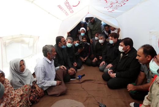 بازدید وزیر جهاد کشاورزی از مناطق سیل زده جنوب استان کرمان