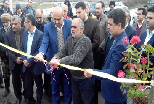 بهره برداری از پروژه بهسازی و مرمت آب‌بندان در شهرستان املش 