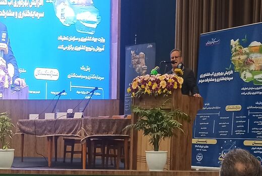 منابع آب نیازمند توجه ویژه به بهره‌وری در کشاورزی است/ لزوم توجه به سند دانش‌بنیان امنیت غذایی