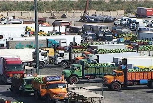 افزایش صادرات محصولات کشاورزی از مرز مهران