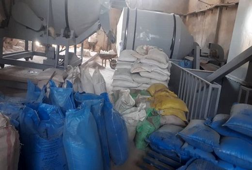 کشف و ضبط کود شیمیایی احتکار شده 