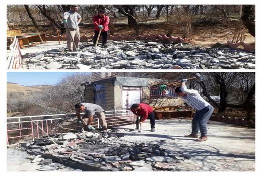 ۷ مورد تغییر کاربری غیر مجاز در شهرستان سامان قلع و قمع شد