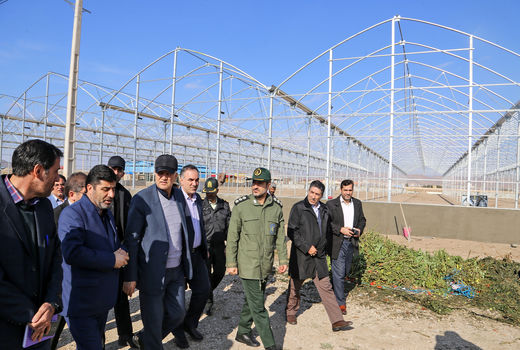 بازدید استاندار آذربایجان شرقی از طرحها و پروژه های در دست اجرای بخش کشاورزی شهرستان عجب شیر