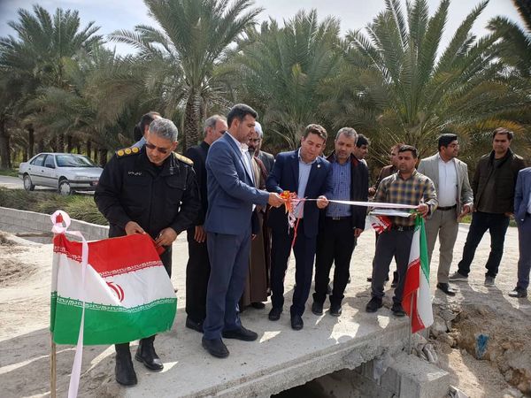 آغاز بهره برداری از یک کانال آبیاری در قیروکارزین