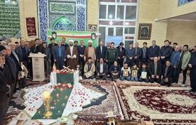 محفل انس با قرآن کریم در روستای ریحان شهرستان اهر برگزار شد