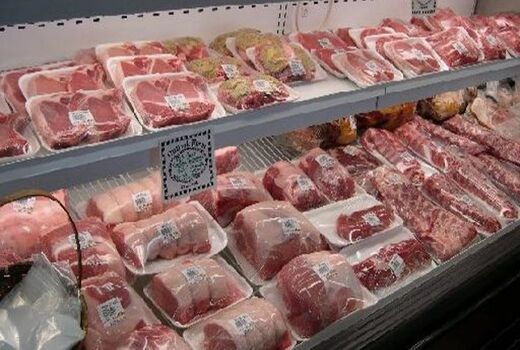 توزیع یک هزار و ۶۴۴ تن گوشت قرمز و مرع منجمد