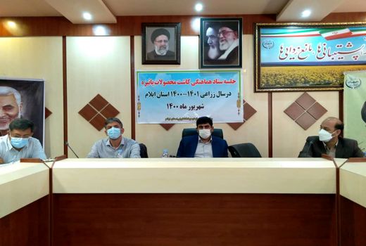 جلسه هماهنگی ستاد کشت پائیزه برگزار شد 