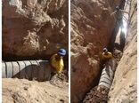 آغاز به کار عملیات مرمت و بازسازی قنات علی آباد روستای برون فردوس