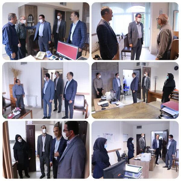 بازدید رییس سازمان جهاد کشاورزی استان قزوین از شرکت خدمات حمایتی کشاورزی