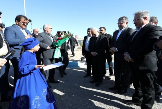 وزیر جهاد کشاورزی وارد شهرستان جیرفت شد‌ 