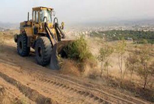 بازپس گیری 10هکتار اراضی ملی