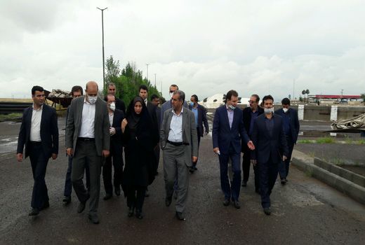 استاندار قزوین از انبارشرکت پشتیبانی امور دام استان قزوین بازدید کرد