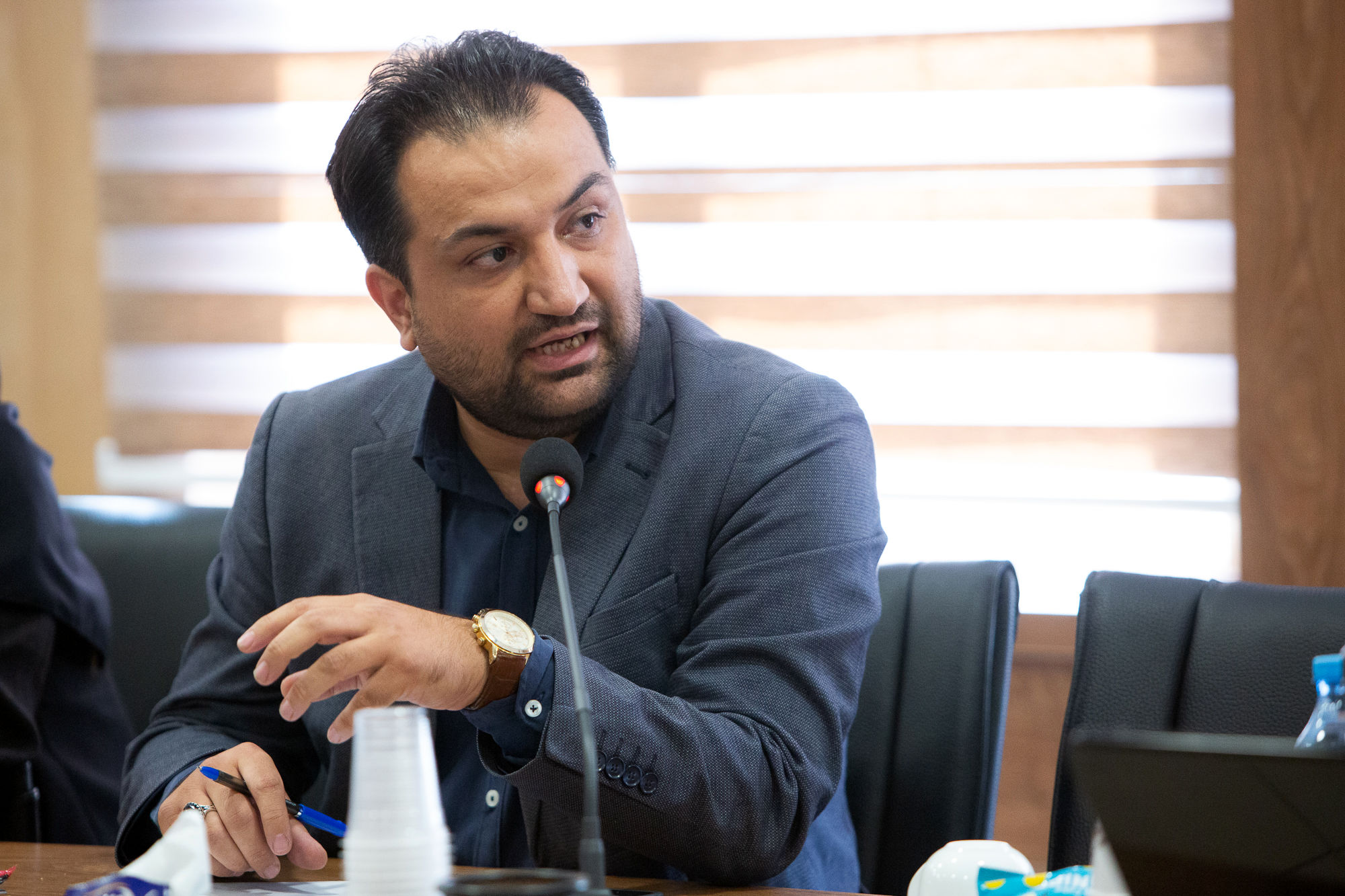  نشست خبری رئیس سازمان تات 