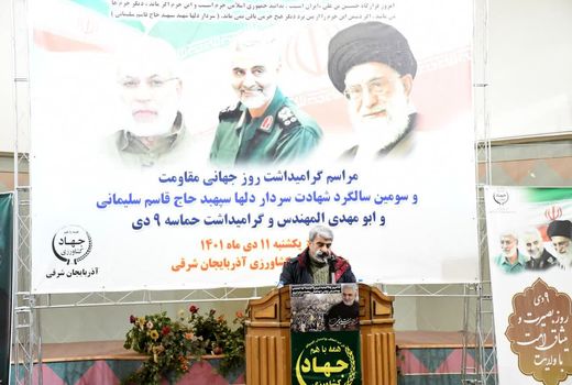 شهید قاسم سلیمانی ترجمان جهاد کبیر بود