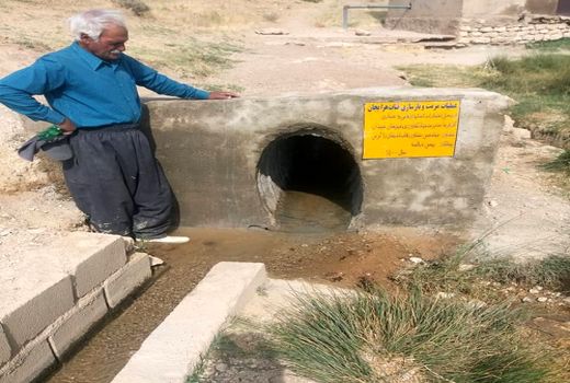 قنات هرایجان در سپیدان احیاء شد