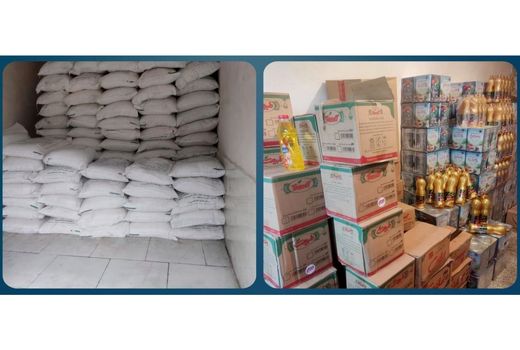 کشف 18 تن کالای اساسی احتکار شده در سوادکوه شمالی