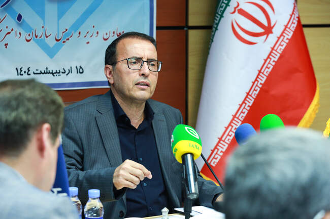  نشست خبری معاون وزیر جهاد کشاورزی و رییس سازمان دامپزشکی کشور 