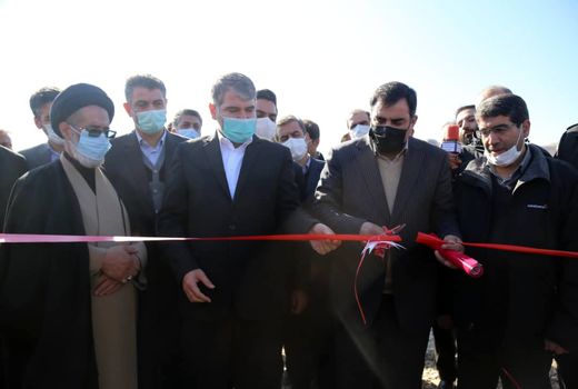 طرح آبخیزداری روستای کرسف شهرستان خدابنده توسط وزیر جهاد کشاورزی افتتاح شد