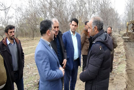 پیشرفت 30 درصدی احداث کانال اصلی آب‌رسانی پیش رباط شهرستان عجب‌شیر