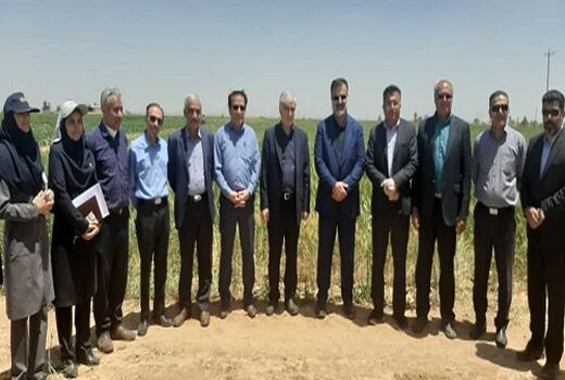 سفرسرپرست معاونت  امور زراعت در وزارت جهاد کشاورزی به خرامه 
