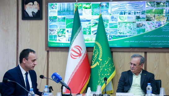 دیدار رئیس سازمان تحقیقات، آموزش و ترویج کشاورزی با نماینده جدید فائو 